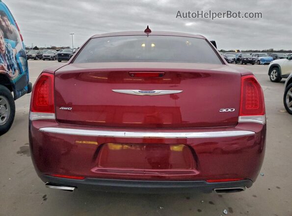 2C3CCAKG2LH112288 2020 CHRYSLER 300 Burgundy Вид ззаду