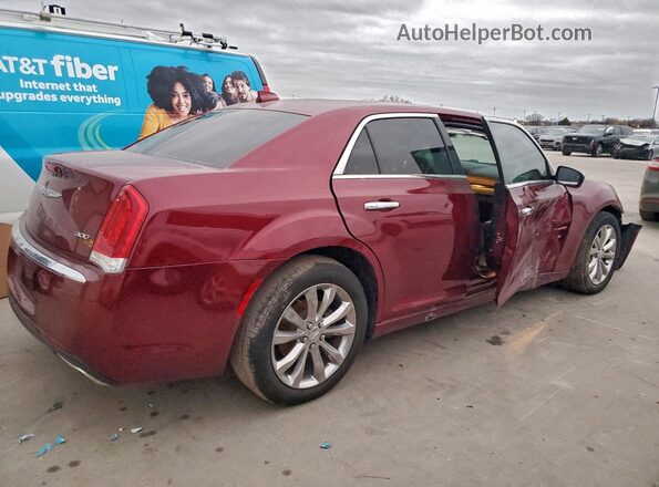 2C3CCAKG2LH112288 2020 CHRYSLER 300 Burgundy Задня права чверть