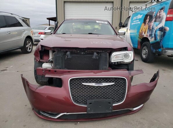 2C3CCAKG2LH112288 2020 CHRYSLER 300 Burgundy Вид наклейки з VIN-кодом