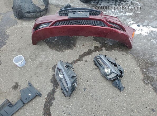 2C3CCASG3NH262977 2022 CHRYSLER 300 Red Engine compartment view