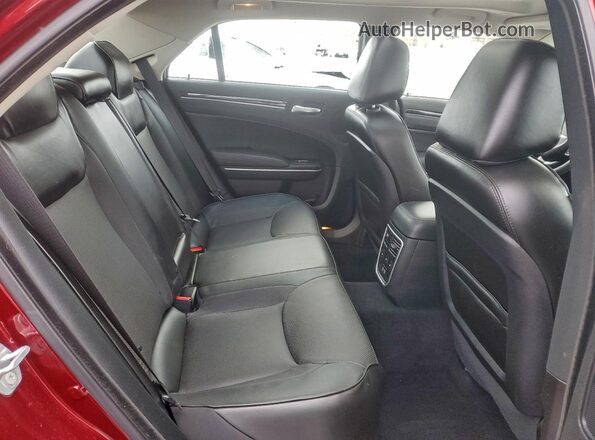 2C3CCASG3NH262977 2022 CHRYSLER 300 Red Rear seats view