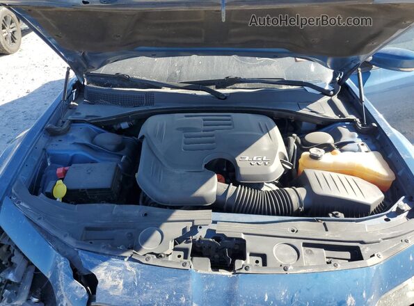 2C3CCASG5NH163206 2022 CHRYSLER 300 Blue Rear interior view