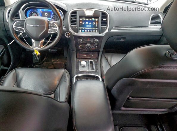 2C3CCASG6NH108022 2022 CHRYSLER 300 Black წინა პანელის ხედი