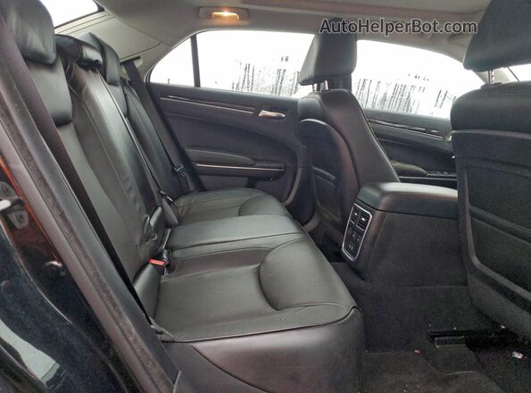 2C3CCASG6NH108022 2022 CHRYSLER 300 Black უკანა სავარძლების ხედი