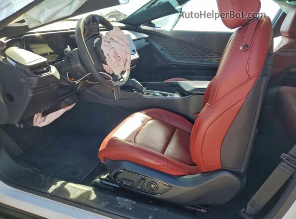 2C3CDBCK7RR208619 2024 DODGE CHARGER Белый Вид салона спереди