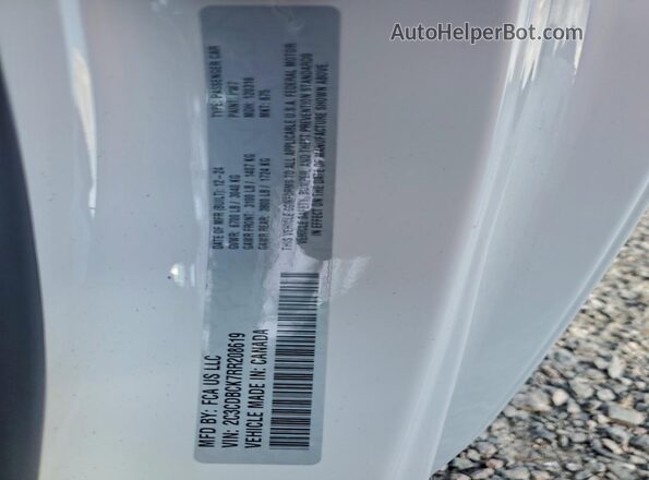 2C3CDBCK7RR208619 2024 DODGE CHARGER Белый Вид подкапотного пространства