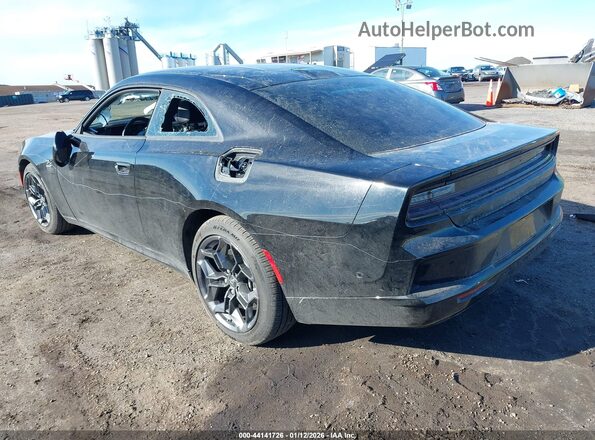 2C3CDBCK7SR543286 2025 DODGE CHARGER Black Հետևի ձախ