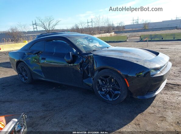 2C3CDBCK7SR543286 2025 DODGE CHARGER Black Սալոնի հետևի տեսք