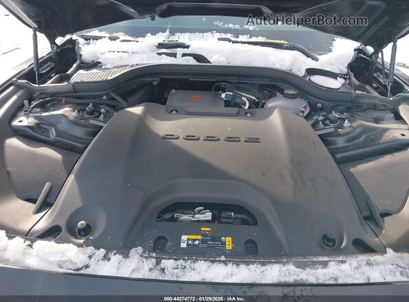2C3CDBCK8SR537254 2025 DODGE CHARGER Black Հետևի տեսք