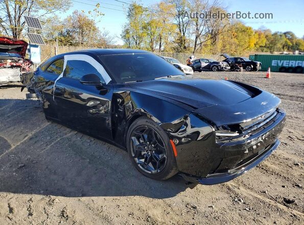 2C3CDBCK9SR543354 2025 DODGE CHARGER Black Передня права чверть
