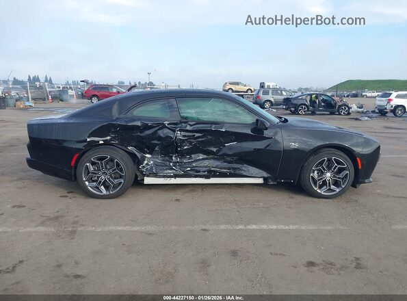 2C3CDBCKXSR209219 2025 DODGE CHARGER Черный Панорамный вид салона 360°