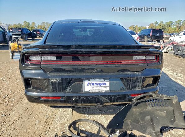 2C3CDBDK6RR197188 2024 DODGE CHARGER Black Вид ззаду