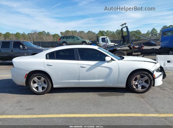 2C3CDXAG0KH646888 2019 DODGE CHARGER White Widok wnętrza z tyłu
