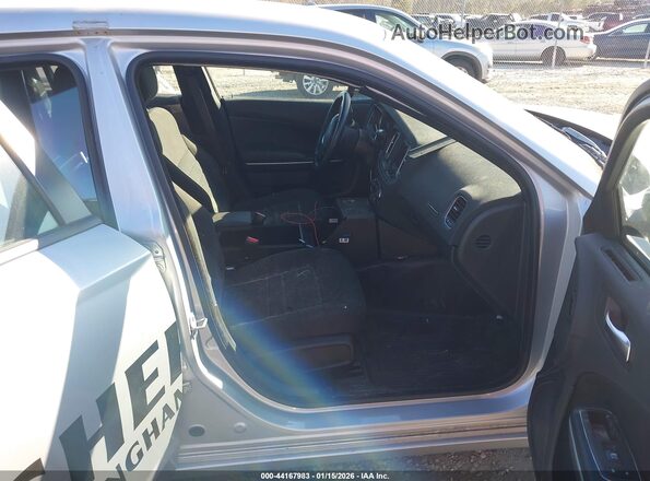 2C3CDXAT9PH535437 2023 DODGE CHARGER Silver Front interior view