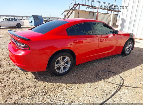 2C3CDXBG0JH180344 2018 DODGE CHARGER Red Rear right