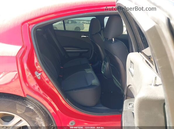 2C3CDXBG0JH180344 2018 DODGE CHARGER Red VIN sticker view