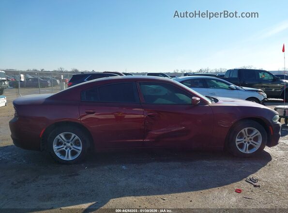 2C3CDXBG1JH114403 2018 DODGE CHARGER Красный Панорамный вид салона 360°