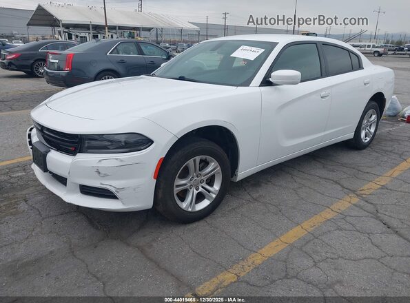 2C3CDXBG1LH134248 2020 DODGE CHARGER White Передня ліва чверть