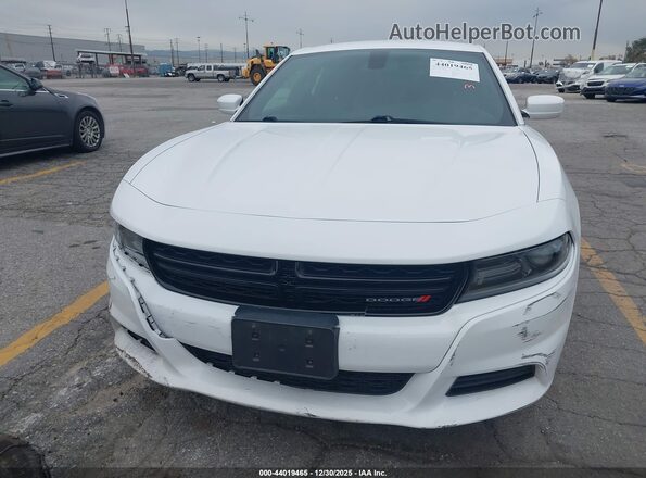 2C3CDXBG1LH134248 2020 DODGE CHARGER White Вид щитка приладів