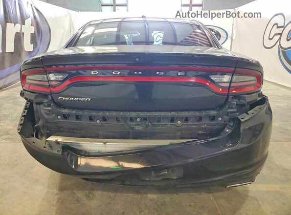 2C3CDXBG2NH149568 2022 DODGE CHARGER Black Rear view
