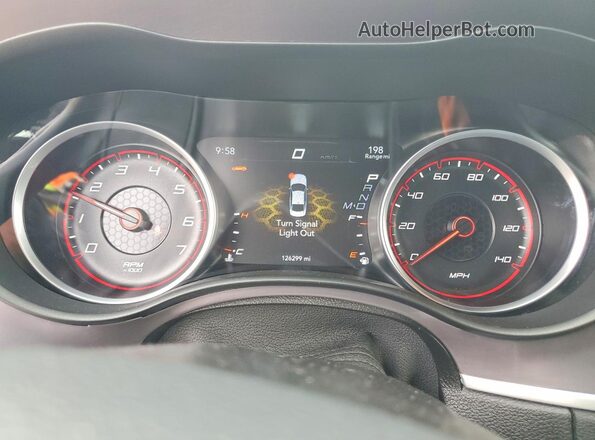 2C3CDXBG2NH149568 2022 DODGE CHARGER Black Instrument cluster view