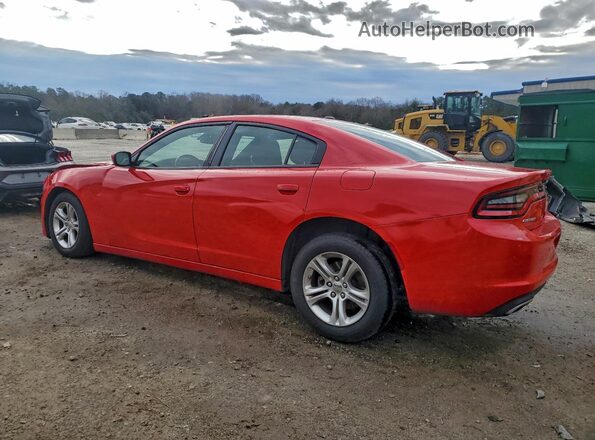 2C3CDXBG2NH234572 2022 DODGE CHARGER Red Задня ліва чверть