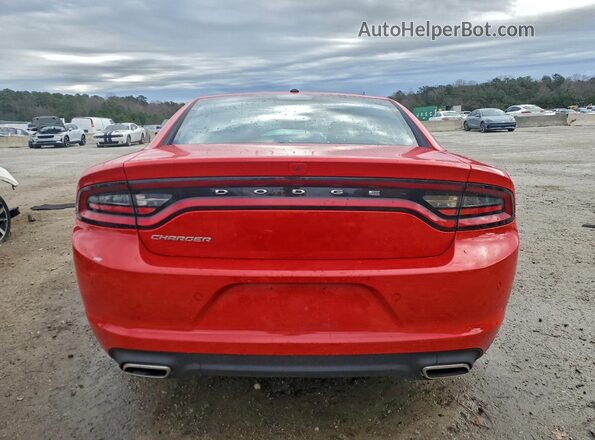 2C3CDXBG2NH234572 2022 DODGE CHARGER Red Вид ззаду