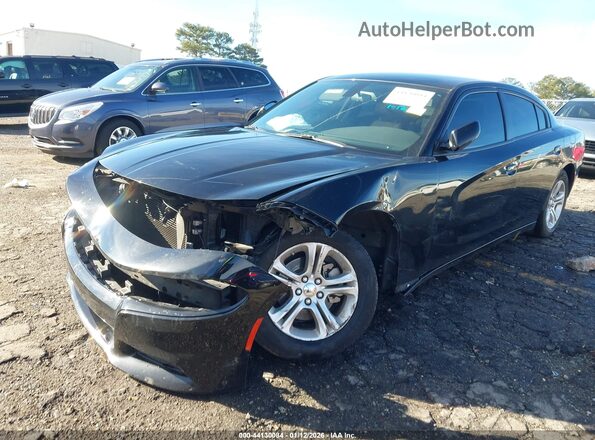 2C3CDXBG4NH213027 2022 DODGE CHARGER Черный Вид спереди