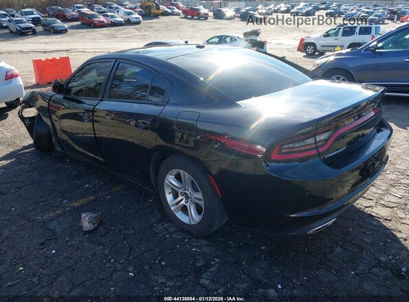 2C3CDXBG4NH213027 2022 DODGE CHARGER Черный Задняя левая четверть