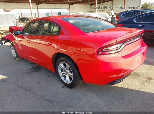 2C3CDXBG5NH145241 2022 DODGE CHARGER Red Հետևի ձախ