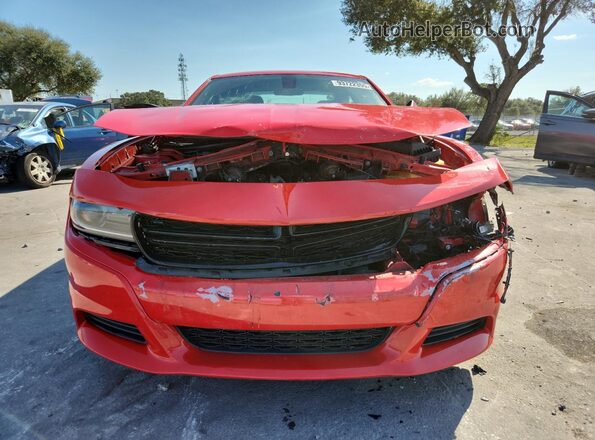 2C3CDXBG5NH227471 2022 DODGE CHARGER Red Front view