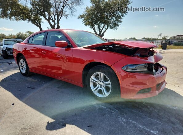 2C3CDXBG5NH227471 2022 DODGE CHARGER Red Front right