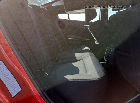 2C3CDXBG5NH227471 2022 DODGE CHARGER Red Rear seats view
