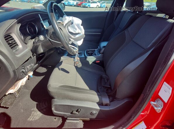 2C3CDXBG5NH227471 2022 DODGE CHARGER Red Front interior view