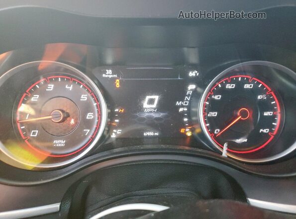2C3CDXBG6NH161075 2022 DODGE CHARGER Red Սարքավորումների վահանակի տեսք