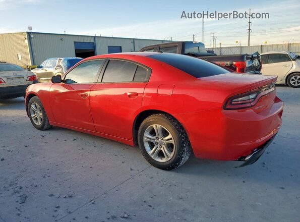 2C3CDXBG6NH161075 2022 DODGE CHARGER Red Հետևի ձախ