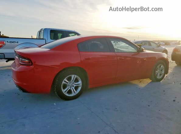 2C3CDXBG6NH161075 2022 DODGE CHARGER Red Հետևի աջ