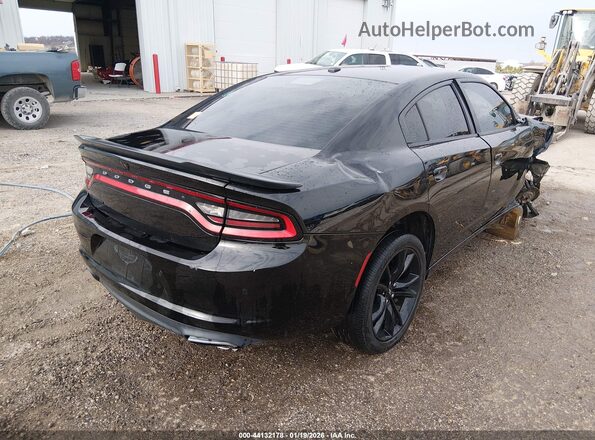 2C3CDXBG7JH157806 2018 DODGE CHARGER Black უკანა მარჯვენა
