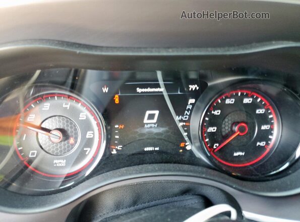 2C3CDXBG7NH217430 2022 DODGE CHARGER Белый Вид щитка приборов