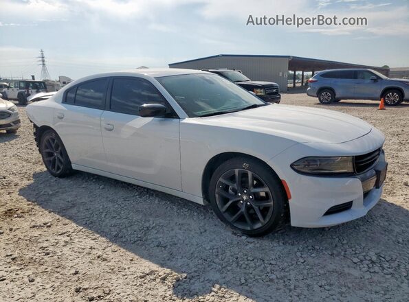 2C3CDXBG7NH217430 2022 DODGE CHARGER Белый Передняя правая четверть
