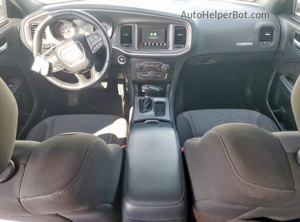 2C3CDXBG7NH217430 2022 DODGE CHARGER Белый Вид панели приборов