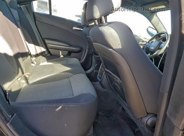2C3CDXBG8GH121700 2016 DODGE CHARGER Black Vista de los asientos traseros