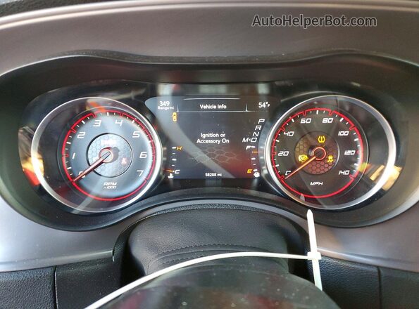 2C3CDXBG8PH687792 2023 DODGE CHARGER Red Սարքավորումների վահանակի տեսք