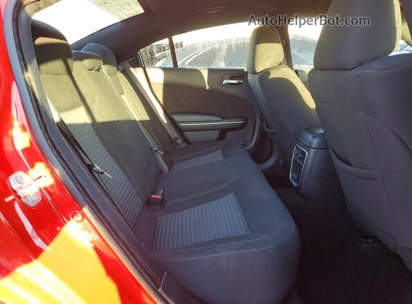 2C3CDXBG8PH687792 2023 DODGE CHARGER Red Հետևի նստատեղերի տեսք