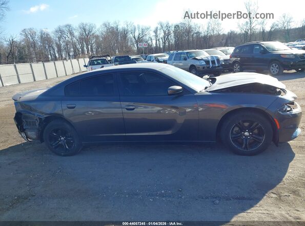 2C3CDXBGXNH263947 2022 DODGE CHARGER Gray Rear interior view