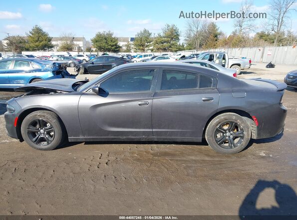 2C3CDXBGXNH263947 2022 DODGE CHARGER Gray 360 interior view
