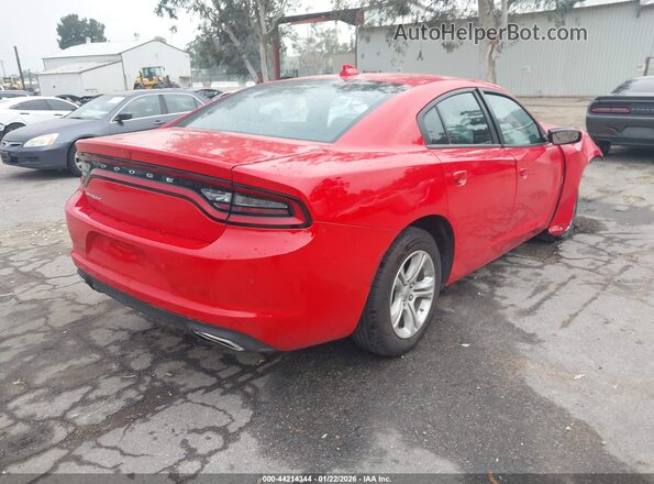 2C3CDXBGXPH511116 2023 DODGE CHARGER Red Հետևի աջ