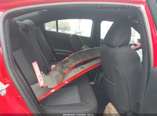 2C3CDXBGXPH511116 2023 DODGE CHARGER Red VIN կոդի պիտակի տեսք