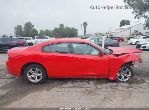 2C3CDXBGXPH511116 2023 DODGE CHARGER Red Սարքավորումների վահանակի տեսք