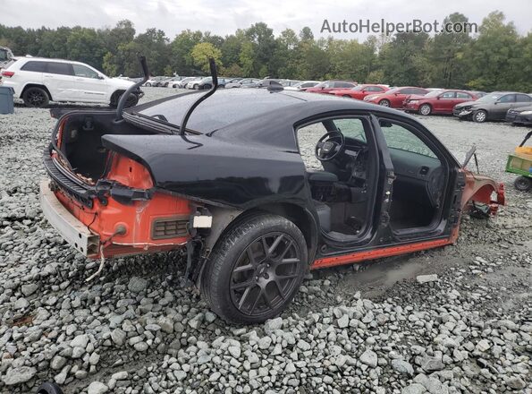 2C3CDXCT0HH651298 2017 DODGE CHARGER Black Tył prawy